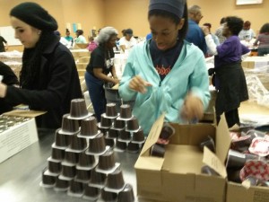 Chocolate Pudding Pyramids